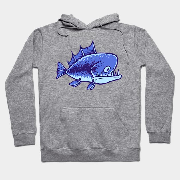 Monster Fish Hoodie by BERKAH SERAWUNG